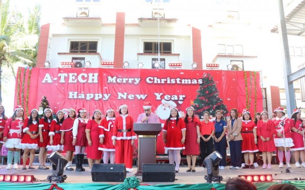 บรรยากาศกิจกรรม A-TECH OPEN HOUSE  Merry Christmas & HAPPY NEW YEAR 2023