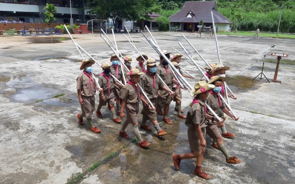 กิจกรรมวันสถาปณาลูกเสือแห่งชาติ ปีการศึกษา 2565