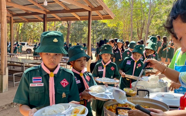 กิจกรรมเข้าค่ายลูกเสือ-เนตรนารี ประจำปีการศึกษา 2566