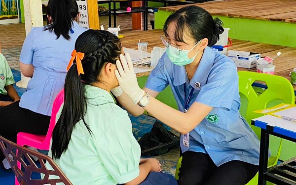 เข้าบริการฉีดวัคซีนป้องกันโรคคอตีบ บาดทะยักในนักเรียน ระดับชั้นประถมศึกษา