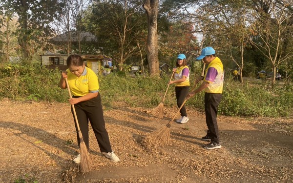 ร่วมกิจกรรมจิตอาสาพัฒนา เนื่องในวันที่ระลึกพระบาทสมเด็จพระพุทธเลิศหล้านภาลัย