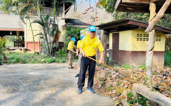 ร่วมกิจกรรมจิตอาสาพัฒนา เนื่องในวันที่ระลึกพระบาทสมเด็จพระพุทธเลิศหล้านภาลัย