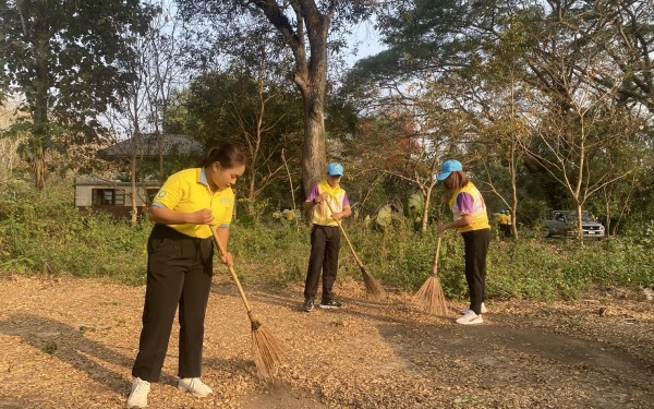 ร่วมกิจกรรมจิตอาสาพัฒนา เนื่องในวันที่ระลึกพระบาทสมเด็จพระพุทธเลิศหล้านภาลัย