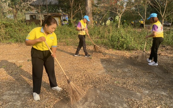 ร่วมกิจกรรมจิตอาสาพัฒนา เนื่องในวันที่ระลึกพระบาทสมเด็จพระพุทธเลิศหล้านภาลัย