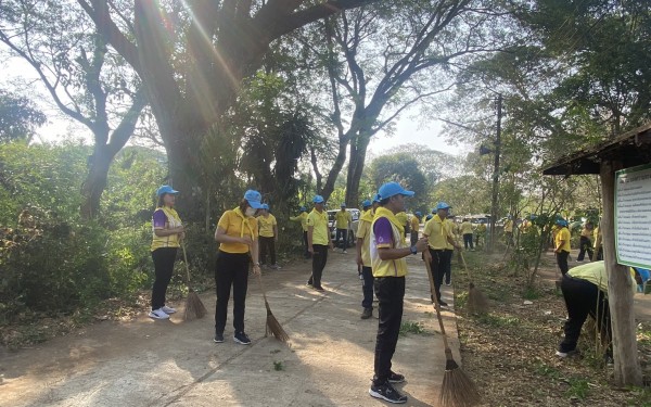 ร่วมกิจกรรมจิตอาสาพัฒนา เนื่องในวันที่ระลึกพระบาทสมเด็จพระพุทธเลิศหล้านภาลัย