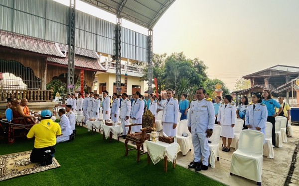 ร่วมจัดพิธีสวดพระปริตรและเจริญพระพุทธมนต์ บำเพ็ญกุศลถวายเป็นพระกุศลแด่สมเด็จพระเจ้าลูกยาเธอ เจ้าฟ้าทีปังกร รัศมีโชติ