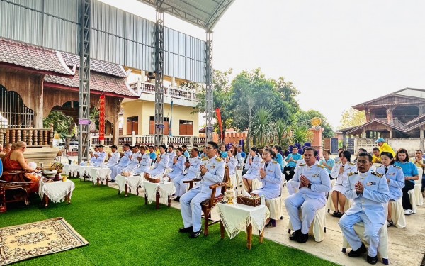 ร่วมจัดพิธีสวดพระปริตรและเจริญพระพุทธมนต์ บำเพ็ญกุศลถวายเป็นพระกุศลแด่สมเด็จพระเจ้าลูกยาเธอ เจ้าฟ้าทีปังกร รัศมีโชติ