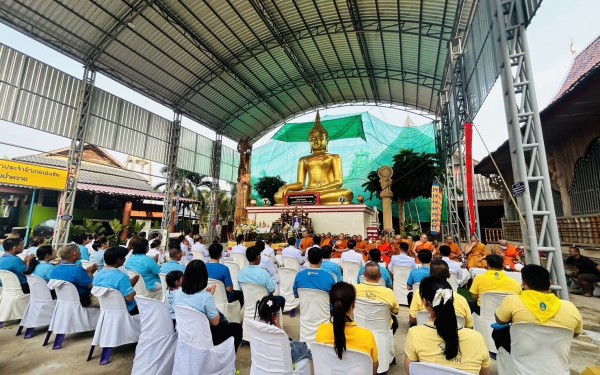 ร่วมจัดพิธีสวดพระปริตรและเจริญพระพุทธมนต์ บำเพ็ญกุศลถวายเป็นพระกุศลแด่สมเด็จพระเจ้าลูกยาเธอ เจ้าฟ้าทีปังกร รัศมีโชติ