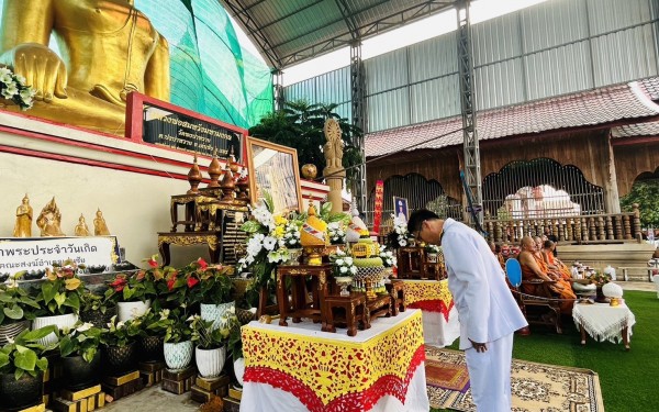 ร่วมจัดพิธีสวดพระปริตรและเจริญพระพุทธมนต์ บำเพ็ญกุศลถวายเป็นพระกุศลแด่สมเด็จพระเจ้าลูกยาเธอ เจ้าฟ้าทีปังกร รัศมีโชติ