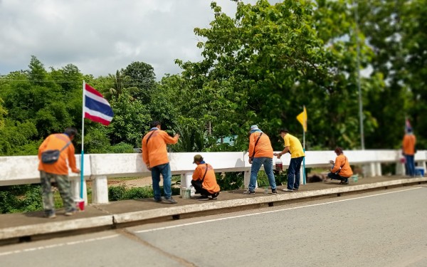 ร่วมจิตอาสาพัฒนาเนื่องในวันพระบาทสมเด็จพระปกเกล้าเจ้าอยู่หัว 