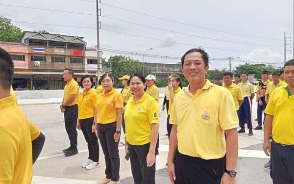 ข้าร่วมกิจกรรมเดิน วิ่ง ปั่น ธงตราสัญลักษณ์งานเฉลิมพระเกียรติพระบาทสมเด็จพระเจ้าอยู่หัวเนื่องในโอกาสพระราชพิธีเฉลิมพระชนมพรรษา ๖ รอบ ๒๘ กรกฎาคม ๒๕๖๗