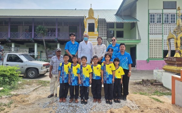 รับมอบซุ้มพระประจำโรงเรียน