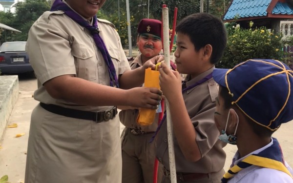 Scout camp โรงเรียนชุมชนบ้านดอนโม่