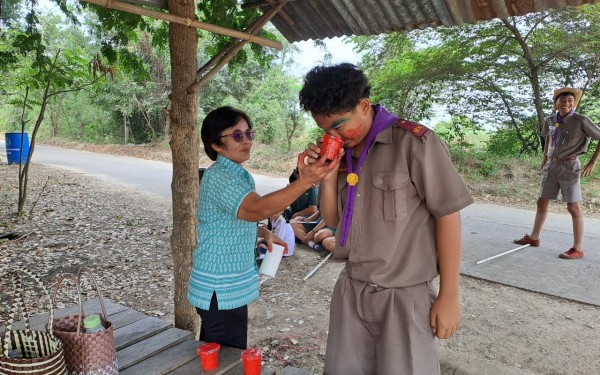 Scout camp โรงเรียนชุมชนบ้านดอนโม่