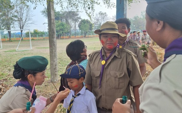 Scout camp โรงเรียนชุมชนบ้านดอนโม่