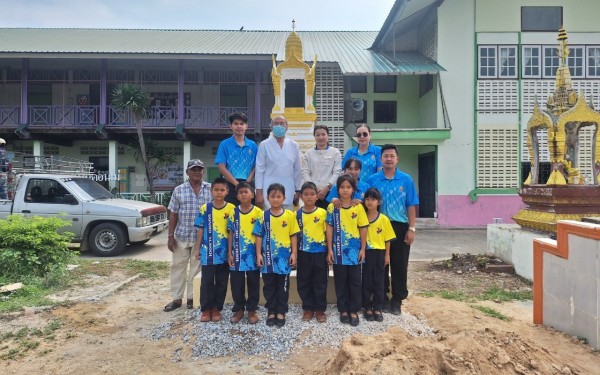 รับมอบซุ้มพระประจำโรงเรียน