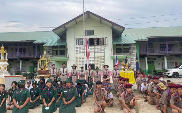 Scout camp โรงเรียนชุมชนบ้านดอนโม่