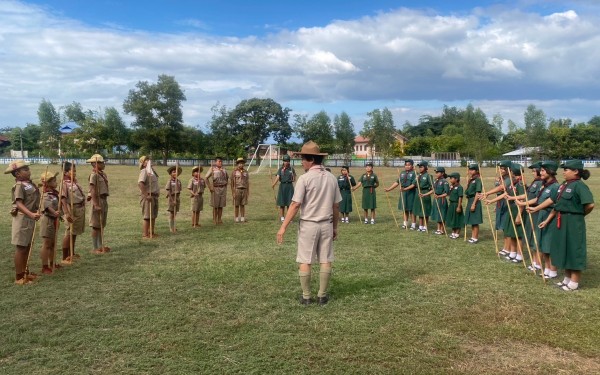 กิจกรรม การเข้าค่ายพักแรม “ลูกเสือ – เนตรนารี” 