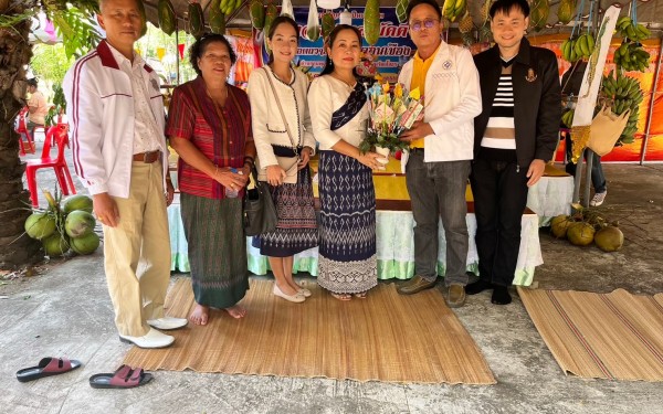 ผู้อำนวยการสถานศึกษา ครูเเละบุคลากรทางการศึกษา ร่วมงานบุญกฐินกับชุมชนบ้านดอนเขือง