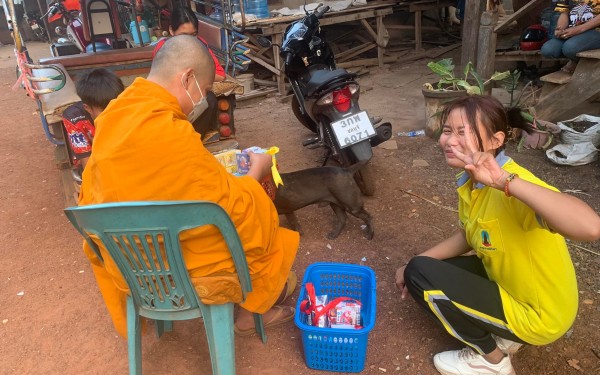 เยี่ยมและให้กำลังใจ นักเรียนป่วยติดเชื้อในกระแสเลือด