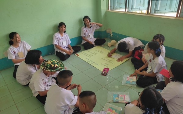 โครงการอบรมคุณธรรม จริยธรรมนักเรียน