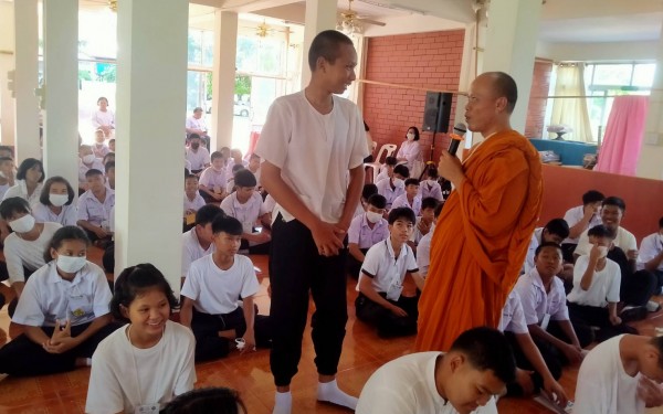 โครงการ เข้าค่ายอบรมคุณธรรม จริยธรรมนักเรียน โรงเรียนชุมชนบ้านนาดี หนองไผ่