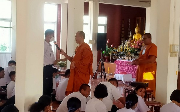 โครงการ เข้าค่ายอบรมคุณธรรม จริยธรรมนักเรียน โรงเรียนชุมชนบ้านนาดี หนองไผ่