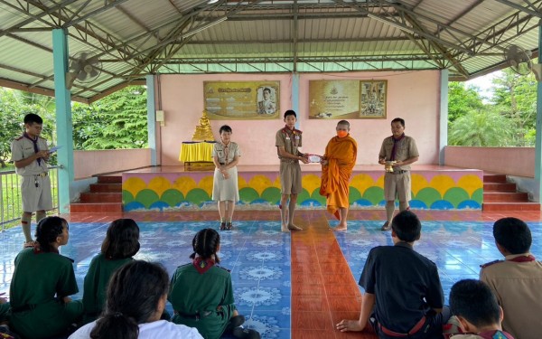 ตรวจเยี่ยม ประเมินติดตามนักเรียน โรงเรียนชุมชนบ้านนาดีหนองไผ่