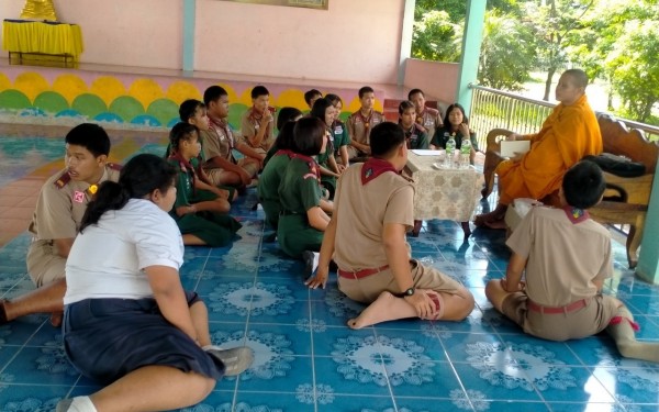 ตรวจเยี่ยม ประเมินติดตามนักเรียน โรงเรียนชุมชนบ้านนาดีหนองไผ่